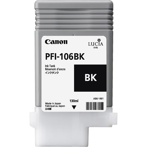 Canon 130ml PFI-106 Ink - Black (6621B001AA)