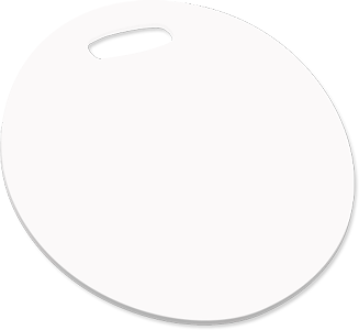 Unisub 4" 2 Sided Round FRP Bag Tags