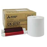 Mitsubishi 5x7 Print Kit for use with CP-D70DW, CP-D707DW, CP-D80DW and CP-D90DW Printers