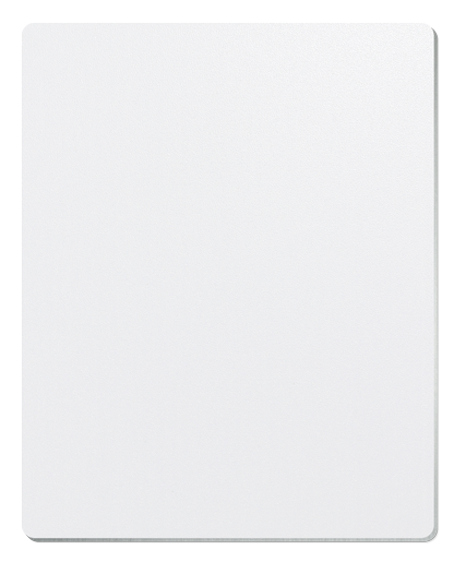 ChromaLuxe 16" x 24" White Textured Aluminum Panel