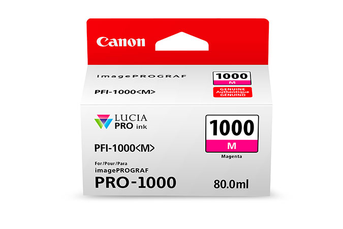 Canon 80ml PFI-1000 LUCIA PRO Ink - Magenta (0548C002)