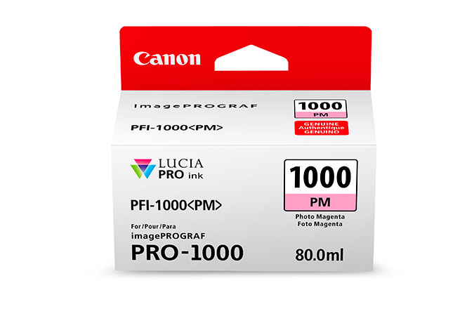 Canon 80ml PFI-1000 LUCIA PRO Ink - Photo Magenta (0551C002)
