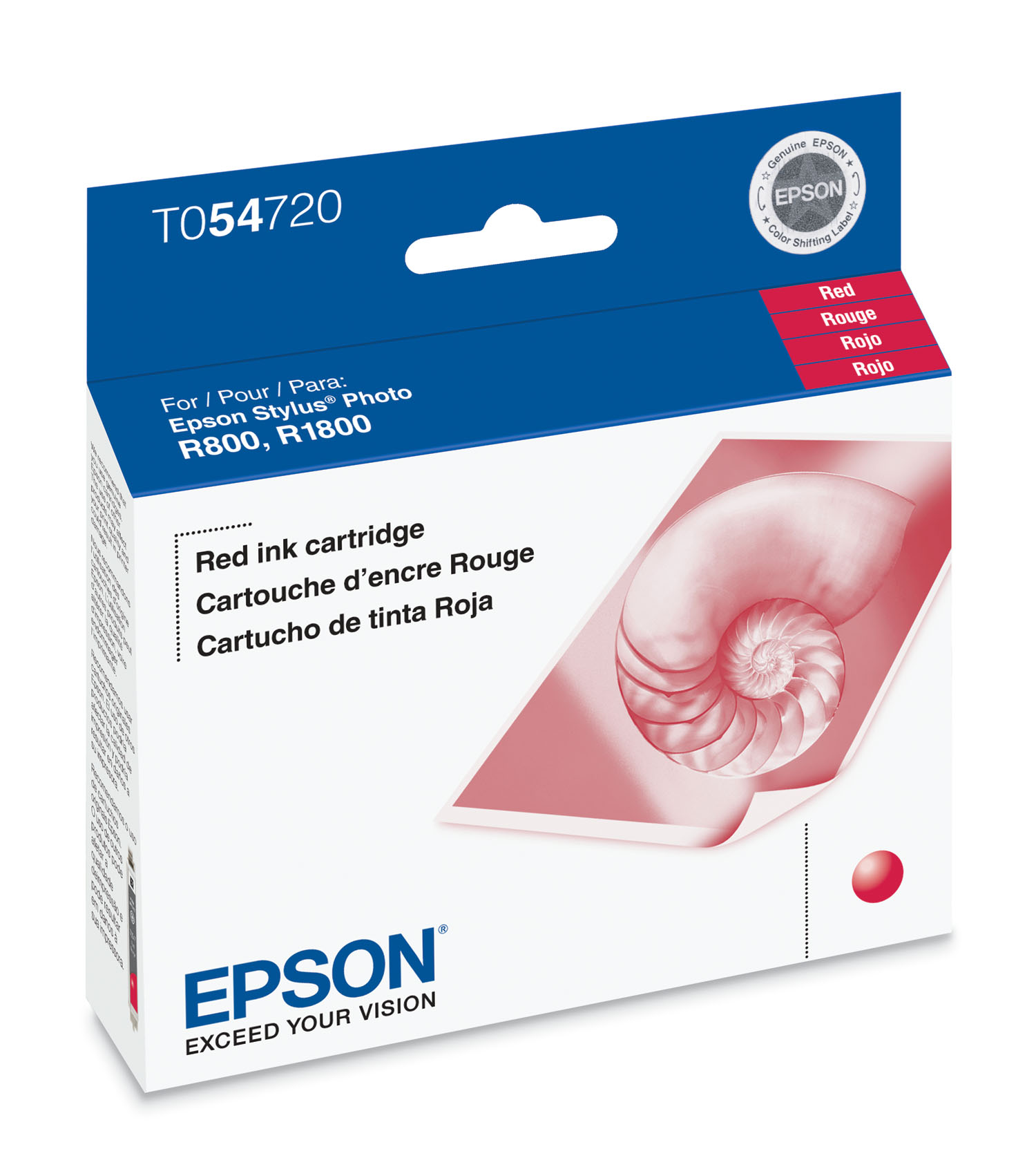 Epson R1800 Red Ink (T054720)
