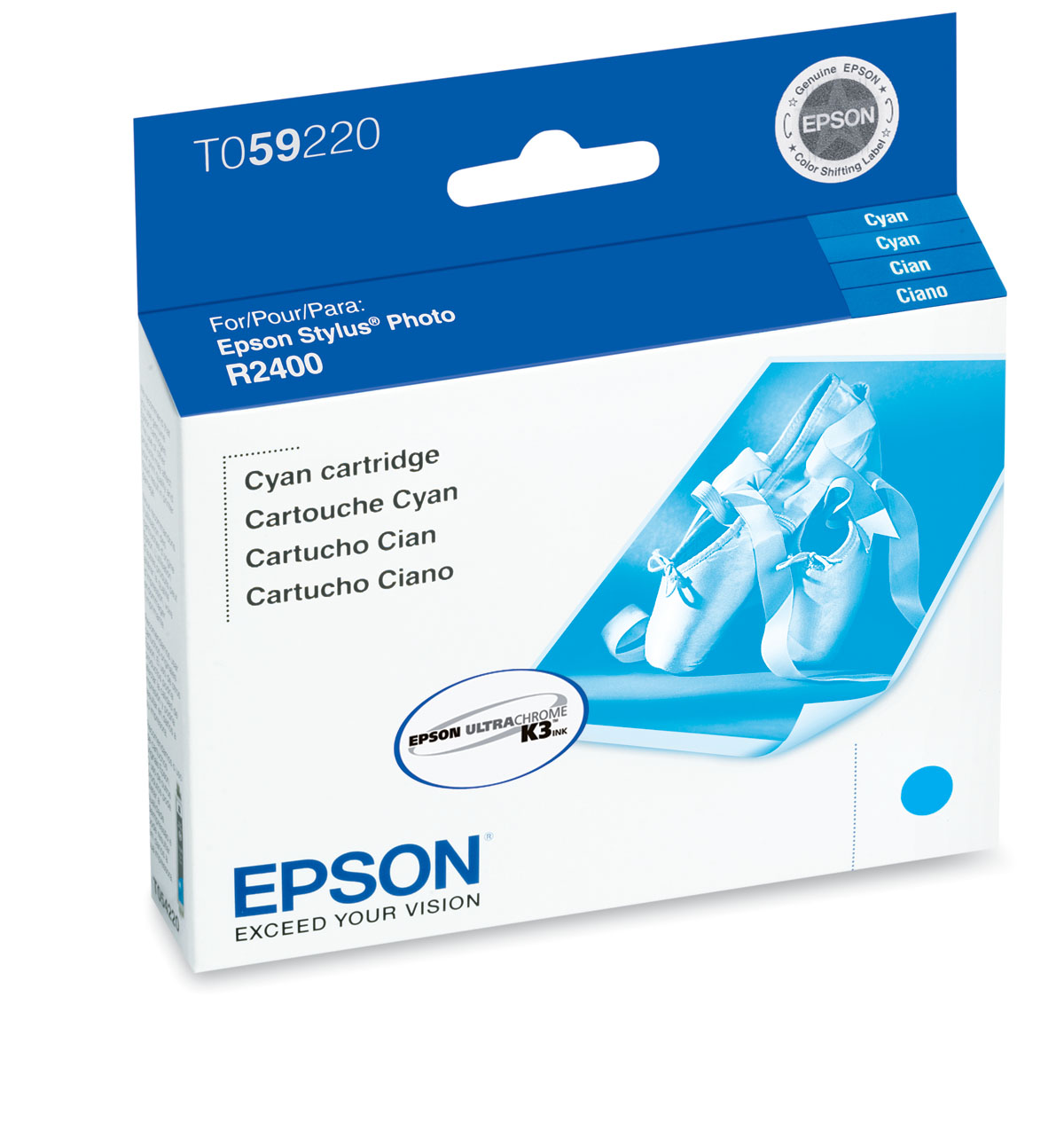Epson R2400 Cyan Ink (T059220)