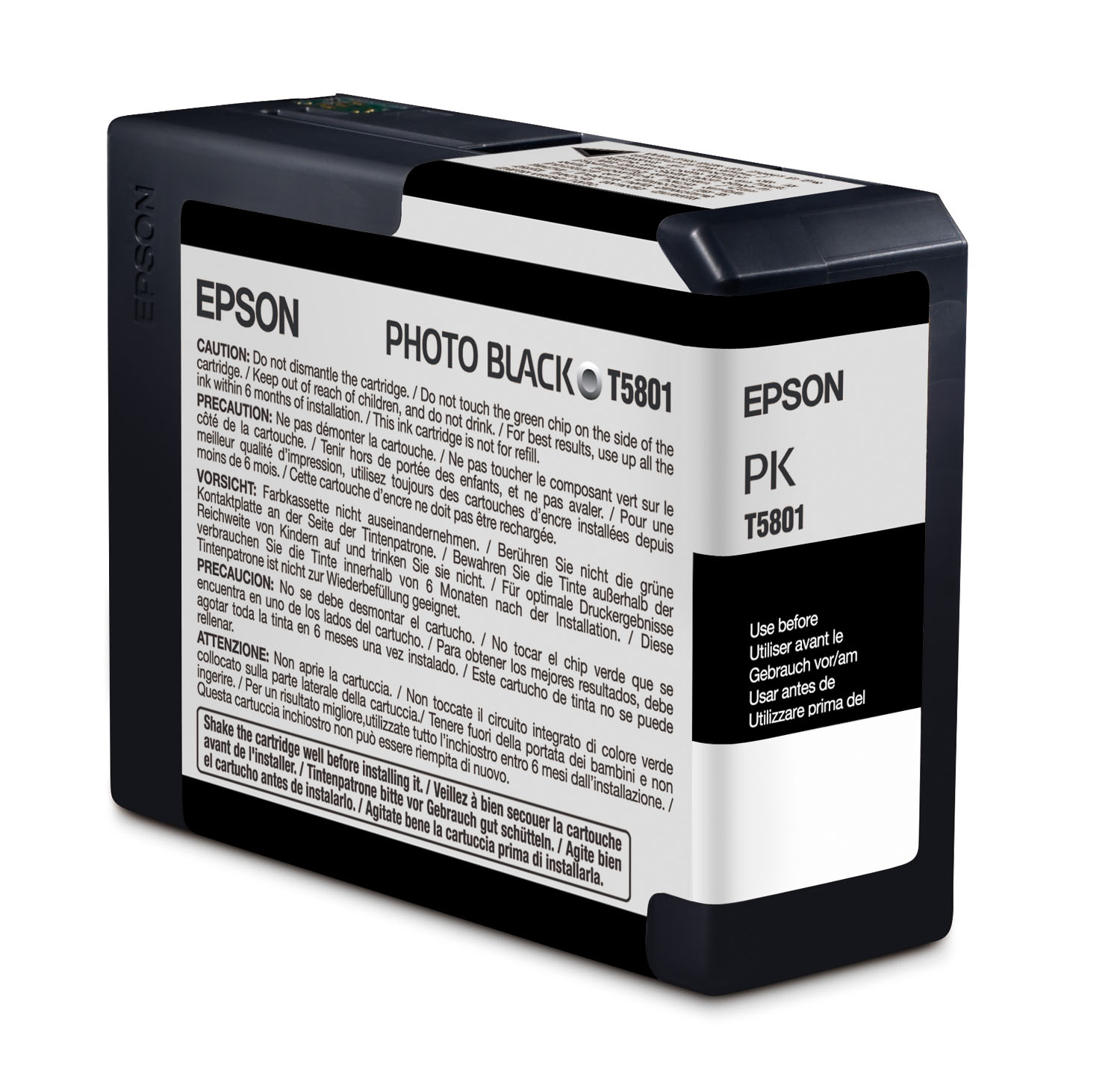 Epson 3800 Photo Black Ink 80ml (T580100)