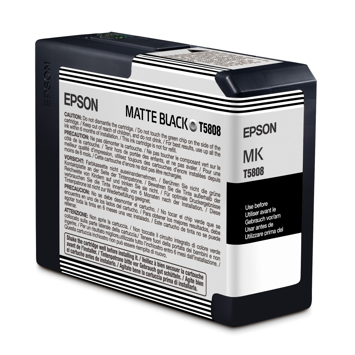 Epson 3800 Matte Black Ink 80ml (T580800)