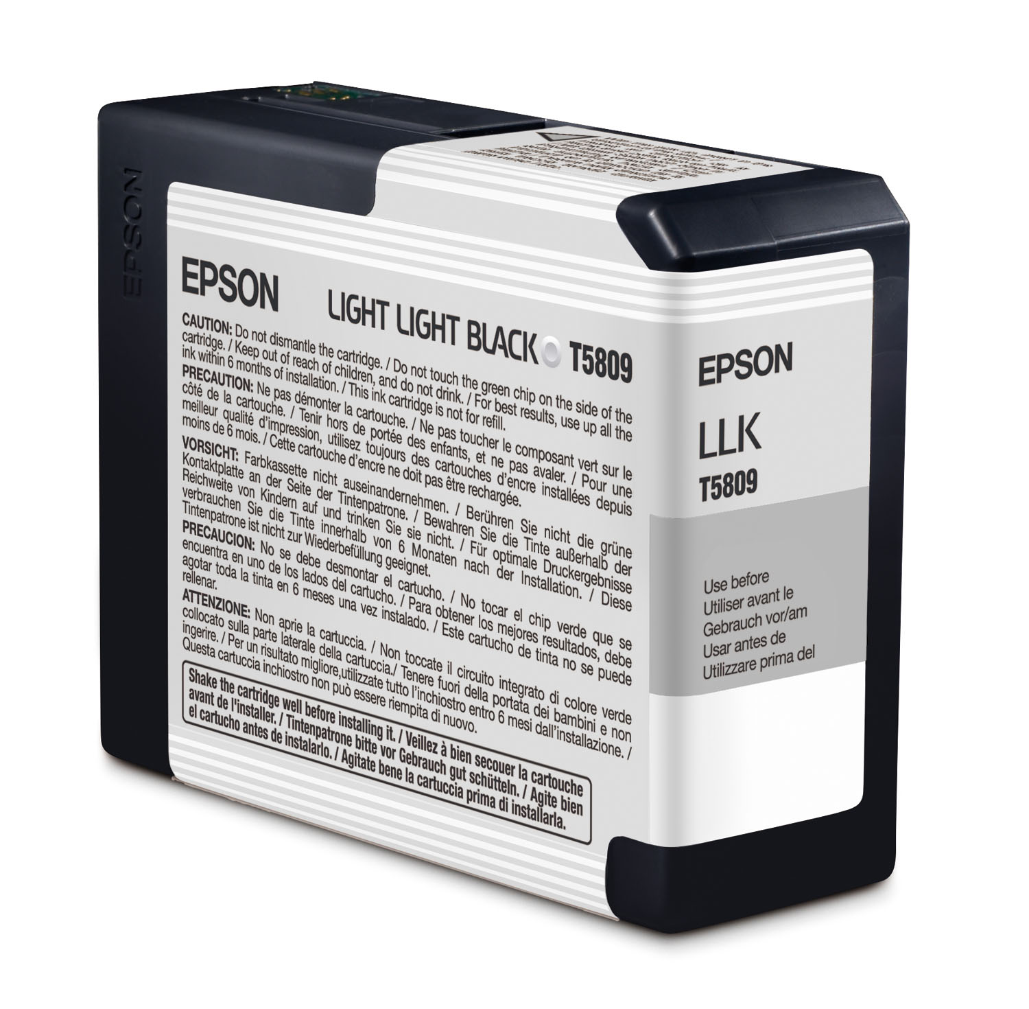 Epson 3800 Light Light Black Ink 80ml (T580900)