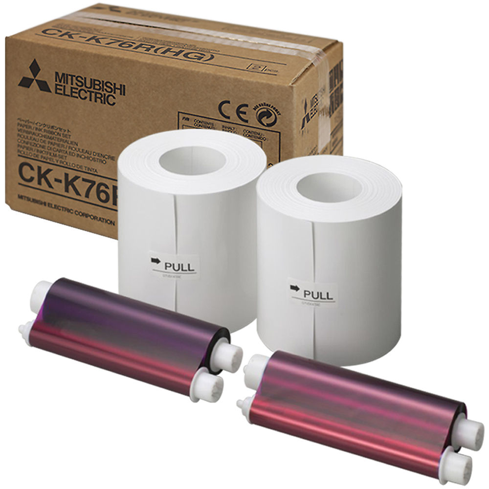 Mitsubishi 6" Print Kit for use with CP-K60DW