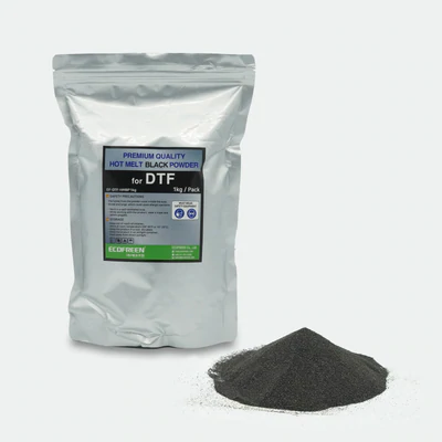 Ecofreen Hot Melt Powder for Direct to Film (DTF) - Black 1kg