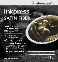 Inkpress Fiber Satin 17'' x 22''x25 sheets