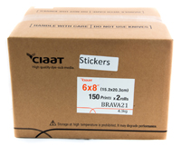 Ciaat-Brava 6x8 Sticker Print Kit for use with Brava 21 Printer