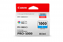 Canon 80ml PFI-1000 LUCIA PRO Ink - Cyan (0547C002)