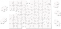 Unisub 6.88" x 9.84" Hardboard Jigsaw Puzzle 60 Piece