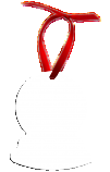 Unisub 3.13" x 3.75" Aluminum Snow Globe Ornament