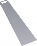ChromaLuxe 2.76" x 9.2" Large Metal Easel for Aluminum Panels, 2-Sided