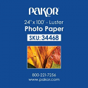 Pakor Photo Paper Luster - 24" x 100' Roll (34468)
